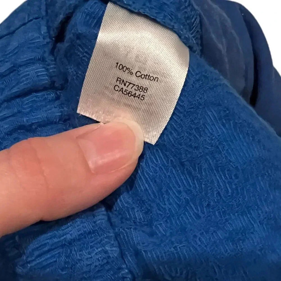 J. Crew Blue Jacquard Boardwalk Shorts 33 - Picture 4 of 4